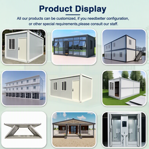 Villa <span class=keywords><strong>de</strong></span> jardin <span class=keywords><strong>de</strong></span> luxe 20ft 40ft, maisons miniatures prêtes à être expédiées, maisons conteneurs préfabriquées extensibles, toit en pente, porche, USA AU - Product Image 5