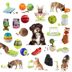 Pawise nouveau Style interactif distributeur de friandises pour animaux de compagnie produits chien traiter balle fuite distributeur de nourriture jouet pour animaux de compagnie alimentation lente formation