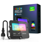 Đèn Pha Thông Minh Nhà Máy RGBCW Điều Khiển Bằng Ứng Dụng WIFI Chống Nước IP66 67 Đèn Pha <span class=keywords><strong>Led</strong></span> Thông Minh <span class=keywords><strong>24W</strong></span> - Product Image 3