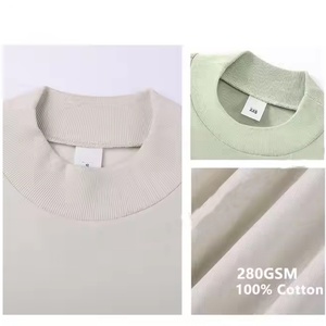 Camiseta Personalizada de Alta Calidad con Gráficos DTG/DTF, Lisa, 100% Algodón, 280 g/m², Corte Amplio y Holgado para Hombre - Product Image 3