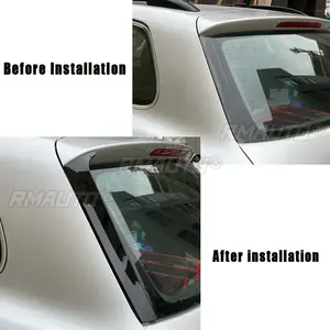 Par de Alerones Laterales Verticales para Ventana Trasera, para VW Touareg 2011 2012 2013 2014 2015 -2017, Negro Brillante, Estilo Retrofit - Product Image 6