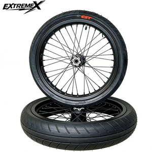 Jantes à rayons noires de 17 pouces pour <span class=keywords><strong>Sur</strong></span>-Ron Light Bee, amélioration pour moto tout-terrain - Product Image 6