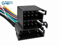Faisceau de câblage automobile personnalisé, interface CANBUS compatible Fiat 2014, câble de connexion en cuivre étamé PVC, assemblage OEM