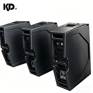 Sistema Activo de Altavoces Line Array de Neodimio de 700W con <span class=keywords><strong>4</strong></span>+2 Unidades de 10 Pulgadas y Doble Unidad de 18 Pulgadas de <span class=keywords><strong>4</strong></span>/8 Ohmios para Eventos de DJ - Product Image 4