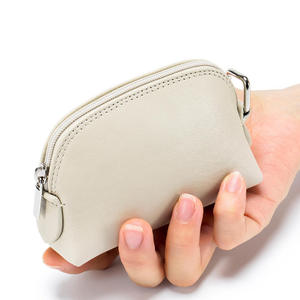 AndoBag Mini Monedero para Mujer, Piel de Vaca Genuina, Diseño Simple y Moderno, Bolsa de Almacenamiento con Cremallera, Cartera de Gran Capacidad 9275 - Product Image 3