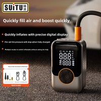 Portable Mini Fast Charging Car Wireless Air Pump High Pressure Electric CompressorTire Inflator for Car Tires