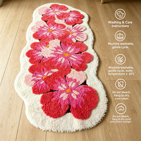 Tapis de sol insonorisant Blanket Warehouse Pink Mirror Pocahonty pour usage domestique, chambre à coucher, coiffeuse, salon, chambre d'enfant