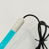 OEM PH-2601P2 laboratorium industri PC plastik 0-60C PH Sensor elektroda Probe untuk akuarium hidroponik akuarium tangki