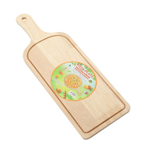ถาดอบพิซซ่าไม้ทรงสี่เหลี่ยมสำหรับเตรียมอาหาร ล้างด้วยมือเท่านั้น - Product Image 5