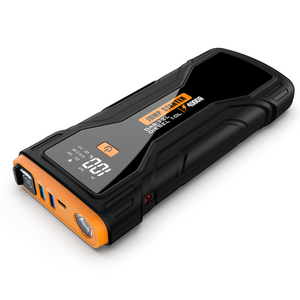 Démarreur de voiture portable 3000A, <span class=keywords><strong>batterie</strong></span> de secours 16000mAh 12V <span class=keywords><strong>pour</strong></span> tous les moteurs à essence 8L et camions diesel avec entrée Type C 18W - Product Image 2