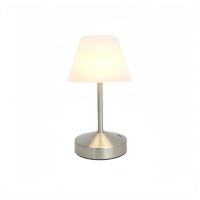 Lampe de table LED à chargement rapide, petit format, étanche, avec batterie 3600 mAh et prise USB