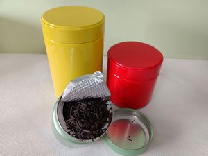 Thực Phẩm Cấp 60Mm Vòng Nhỏ Kim Loại Tinplate Lon 40G 50G Không Khí Chặt Chẽ Con Dấu Container Matcha Bột 60 * H60/60 * H68/60 * H100mm Cho Bánh - Product Image 4