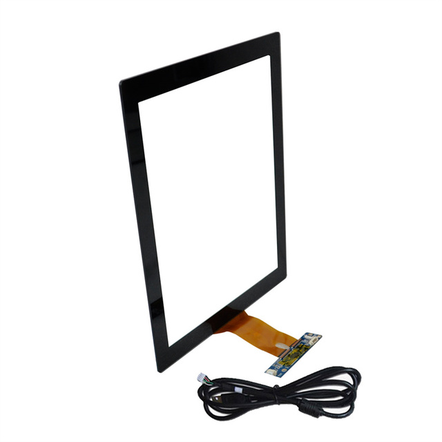 CJtouch Custom Multitouch 10.4/15/15.6/19/21.5/27/32/55 Inch Usb Pcap Capacitive Touch Screen Panel Overlay Kit