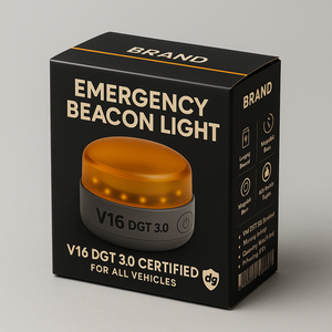 Balise de sécurité GPS IOT V16 Ampoule LED Homologuée Lumière de secours avec géolocalisation Baliza Luz Emergencia V16 - Product Image 3