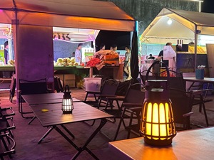 Altavoz LED Portátil <span class=keywords><strong>A3</strong></span> con Ruido Blanco 5.3, Iluminación de un Solo Color, Resistente al Agua 5.3, 15-20 Horas de Duración de la Batería para Teléfono Móvil - Product Image 4