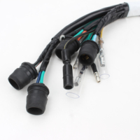 Cinta de tela duradera de PBT/PVC para arnés de cables, ideal para protección de luces de trabajo automotrices y focos de motocicleta