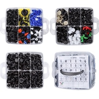 970 PCS Clip de retenue de poussée de voiture et Kit de clips de garniture de fixation automatique avec 31 tailles et outil de retrait les plus populaires