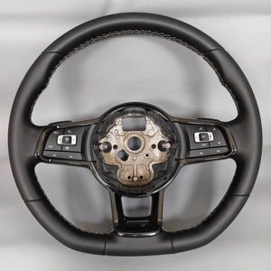 Volante Deportivo de Cuero para Auto, para VW Golf 6 7 Serie R, Passat B8 Mk7 MK5, Jetta, Vento, <span class=keywords><strong>Cabrio</strong></span> - Product Image 4