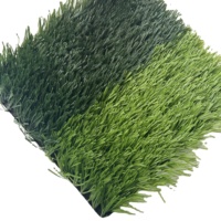 Gazon synthétique durable en monofilament PE de 50 mm, résistant aux UV, vert, pour terrains de football, clubs communautaires, académies, 8-10 mètres carrés