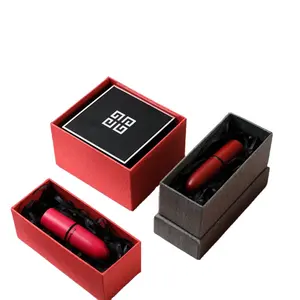 Aangepaste Logo Foundation Papier Kartonnen Cosmetische Box Lipstick Geschenkdoos