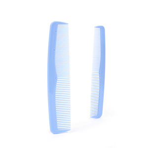 Baihe Biodegradable de plástico negro de doble cara arco peine de peluquería Estilo clásico Mini hogar portátil - Product Image 2