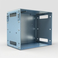 Boîtier en tôle d'acier inoxydable / acier galvanisé OEM avec pliage et soudage