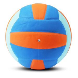 Ballon de <span class=keywords><strong>volley</strong></span>-<span class=keywords><strong>ball</strong></span> en EVA fabriqué à la machine, respectueux de l'environnement, haute durabilité, design antidérapant, ballon d'entraînement pour les sports scolaires et les jeux récréatifs - Product Image 4