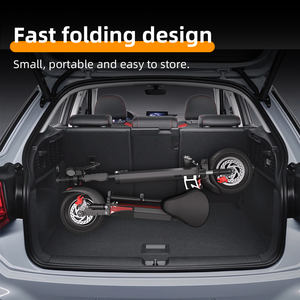 Patinete eléctrico plegable pequeño rápido de 10 pulgadas de alta velocidad, peso ligero, 48V, patinete urbano E para adultos - Product Image 3