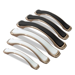 Modern Gold <b>Kitchen</b> Cabinet Handles Furniture <b>Hardware</b> for Dresser Drawer Pulls Cupboard Closet Door Bedroom Living Room Hotels - Product Image 5