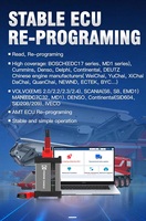 Herramienta de Diagnóstico Ultra, Herramienta de Programación de ECU para Camiones de 12V y 24V, Vehículos Diésel, Escáner de Diagnóstico de Automóviles OBD2