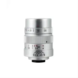 25mm F0.95 اليدوي تركيز الثابت عدسة رئيسية واسعة الفتحة تركيز تلقائي عدسة الكاميرا SLR mirrorless M4/3 الصناعي C-mount 35mm محوري MF