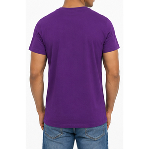 Camisetas de Hombre Personalizadas de Moda Casual, 100% Algodón, Ligeras, de Primera Calidad, Transpirables, de Secado Rápido, Cuello Redondo, Color Sólido - Product Image 6