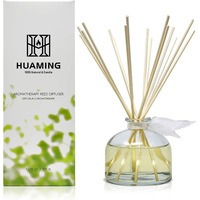 Ensemble de diffuseurs à bâtonnets parfumés à la citronnelle tropicale, aux citrons frais, à la noix de coco et à la citronnelle