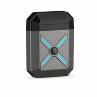 Mini rasoir pour homme en alliage de zinc, double tête flottante 3D, étanche IPX7, charge rapide USB-C, rasoir à barbe portable pour voyage