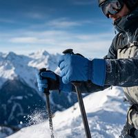 Guantes de Esquí Profesionales Impermeables con Pantalla Táctil, Protección Contra Impactos TJ SNOW, Térmicos, Antideslizantes, Resistentes al Viento, Dedos Completos, Unisex, Extremos