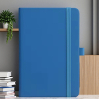 Agenda de voyage personnalisé en cuir PU A4/A5/A6, organiseur de notes avec impression de logo