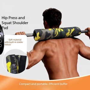 Almohadilla de protección para levantamiento de pesas <span class=keywords><strong>y</strong></span> ejercicios de glúteos, de tela Oxford <span class=keywords><strong>y</strong></span> espuma, para <span class=keywords><strong>cuello</strong></span> <span class=keywords><strong>y</strong></span> hombros, ideal para sentadillas, avances <span class=keywords><strong>y</strong></span> puentes de glúteos. - Product Image 5
