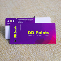 Cartões de Chave Personalizados Combo NFC RFID PVC para Academia, Clube e Hotel com Código de Barras e QR Code