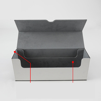 Boîte de rangement pour cartes à collectionner en papier avec personnalisation du logo, insert de protection pour jeux de sport et impression
