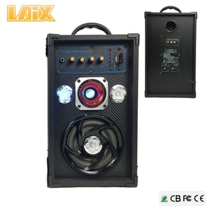 Laix SS-A5 Haut-Parleur 12 pouces Basse Personnalisé avec 80W * 2 Amplificateur Large <span class=keywords><strong>DJ</strong></span> Control Home Cinéma Audio Stéréo Haut-parleurs de Scène - Product Image 4