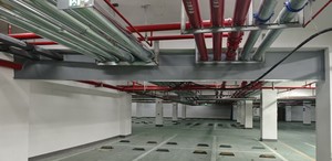 Barrière automatique motorisée rétractable anti-incendie et anti-fumée à gravité, sécurisée en cas <span class=keywords><strong>de</strong></span> panne, pour bâtiments industriels, commerciaux et entrepôts - Product Image 6