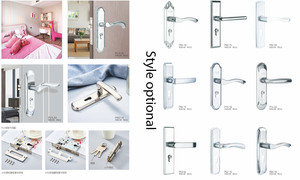 Porta WPC dal Design Moderno ed Ecologico con Serratura Magnetica Impermeabile in Legno-Plastica Direttamente dalla Fabbrica - Product Image 5