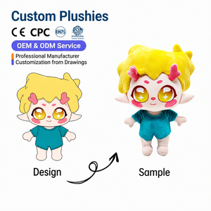 Muñeco de Peluche de Algodón Personalizado de Alta Calidad, Diseño Europeo, Muñeco de Ídolo K-Pop con Ropa, Fabricantes OEM ODM - Product Image 1