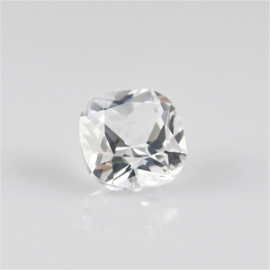 5A tổng hợp <span class=keywords><strong>Corundum</strong></span> đệm cắt <span class=keywords><strong>12</strong></span> # Trắng Sapphire <span class=keywords><strong>Corundum</strong></span> lỏng đá quý đệm hình dạng phòng thí nghiệm tạo ra <span class=keywords><strong>Corundum</strong></span> - Product Image 1