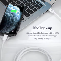 Câble de charge rapide certifié MFI d'origine Type C USBC vers Lightning PD 20W, adapté aux iPhone 11 12 13 14