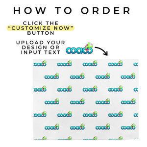 اجنحة ورق تغليف شعار ورسالة مطبوع حسب الطلب - Product Image 2