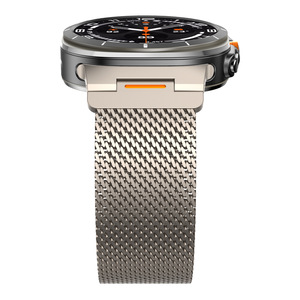 Bracelet de montre <span class=keywords><strong>Galaxy</strong></span> Ultra 8ème génération en acier inoxydable, maille milanaise, avec fermoir magnétique, 60 mm - Product Image 6