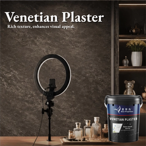 Polvere di Marmo Naturale Traspirante Anti-Muffa con Finitura Liscia per Bagno, Stucco Veneziano Decorativo per Interni - Product Image 1