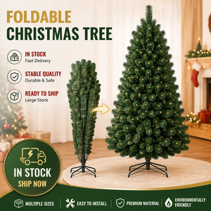 Arbre de Noël artificiel ignifuge Sinon, tailles personnalisées en stock, 100% PE, double couleur - Product Image 5