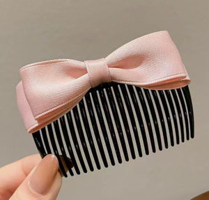 Peineta de Pelo con Lazo de Estilo Sencillo y Lujo Ligero, Diseño de Nicho Elegante y Moderno para Mujer, Venta al por Mayor de Joyería - Product Image 5